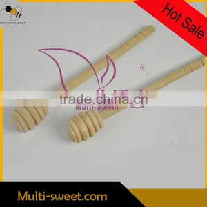 Economy Classic Honey Bee Honey Dipper Honey Wooden Honey Spoon thumbnail-1