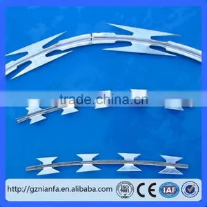 Sharp BTO-22 Hot Galvanized Razor Barbed Wire Mesh(Guangzhou Factory) thumbnail-2