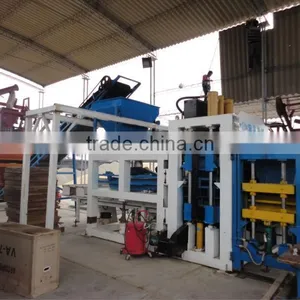Uzbekistan QT6-15C Block Machine,flyash Brick Making Machine,automatic Block Machine,hydraulic Brick Making thumbnail-2