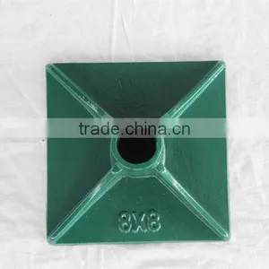 Cast Iron Traffic Guardrails Base thumbnail-2