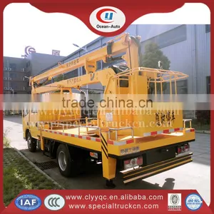 14m Aerial Platform Truck Dongfeng 4x2 Aerial Truck With Basket thumbnail-4