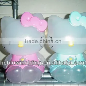 OEM Blow Molding Plastic Cartoon Toy Bottle ,plastic PP Animal Toy Bottle for Sale thumbnail-6