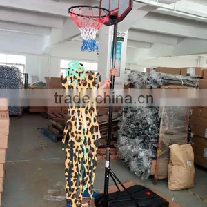Custom Blow Molding Plastic PE Basketball Stand Adjustable System thumbnail-1