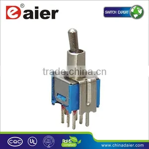 SMTS-202-2C2T Toggle Switch With Frame thumbnail-1