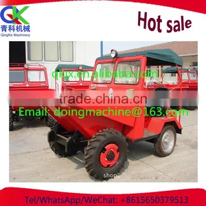 Earthing Moving Machine Articulated Hydraulic Mini Dumper Truck thumbnail-6