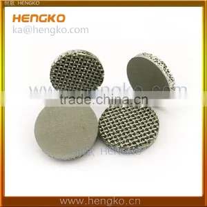 Microns Sintered Porous Steel Filter Disk thumbnail-1