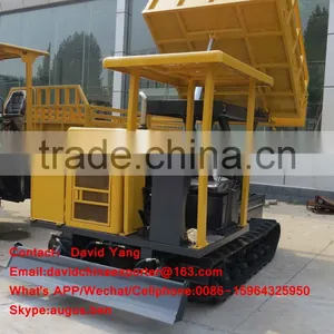 3 Tons Capacity Self Dumper Full Rubber Track Dumper Loading Palm thumbnail-5