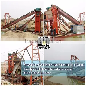 Bucket Dredger Gold Dredging Boat for Sale thumbnail-6