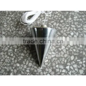 Round Steel Material Zinc Galvanized Plumb Bob thumbnail-6