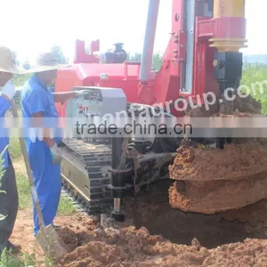 HF160Y Crawler Portable Rotary Bored Pile Drill Rig thumbnail-4