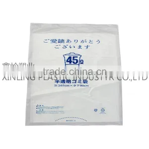 Custom Plastic Garbage Bag---HDPE/LDPE/LLDPE T-shirt or Flat Bag thumbnail-3