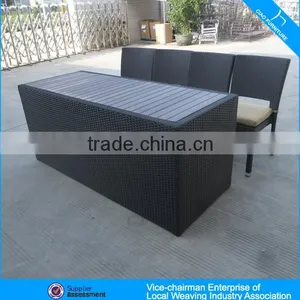 Elegant Outdoor Rattan Bar Furniture Bar Counter and Stool (CF819T) thumbnail-2