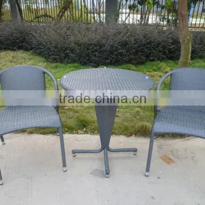 Wholesale Factory Wicker Outdoor Furniture Leisure Rattan Table and Chair thumbnail-2