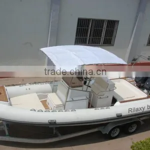 Hot Sale Fiberglass Hull Yacht Boat RIB830A thumbnail-1