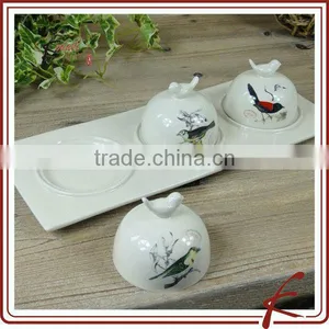 Ceramic Cow Butter Dish Set thumbnail-1