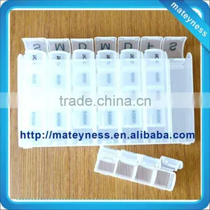 2012 HOT SELLING Weekly Pill Box With Spring thumbnail-1