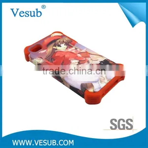 Cartoon Pattern Printing Ultra-Thin Rugged 3d Sublimation Case For IPhone 4 thumbnail-4