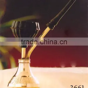 Decorative Brass Hookah, Hookah Pipe, Arabic Hookah, Decorative Metal Hookah thumbnail-1