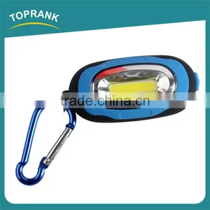 New Design Super Bright Magnetic Mini LED Keychain Light With Carabiner thumbnail-2