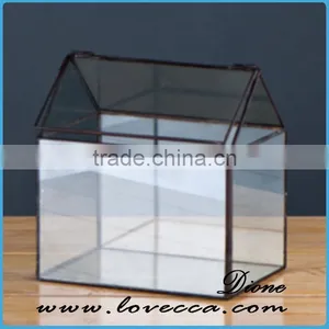 Romantic Wedding Decoration Jewel Glass Terrarium Box thumbnail-2