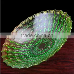 2015 Hot Sale Crystal Fruit Plate thumbnail-1