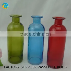 Red Color Glass Vase thumbnail-5