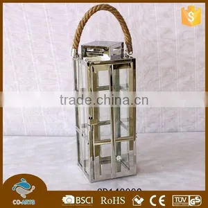 Practical Outdoor Candle Holders Stainless Steel Lantern thumbnail-1