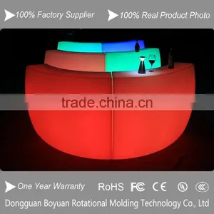 Glowing Led Bar Table/ Modern Bar Table Sets/ Illuminated Outdoor Furniture thumbnail-1