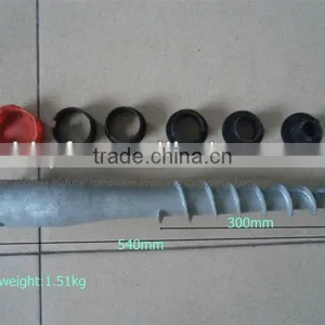 Ground Screw Pole Anchor China Supplier on Hot Sale thumbnail-1