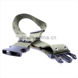 High Duty Hiking Waist Military Webbing Belt Security Guard Belt thumbnail-4