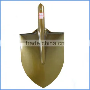 Iran Type Golden Color Plated Steel Shovel Head thumbnail-1