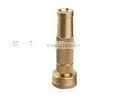 Garden Hose Thread Brass Nozzle With 3",3.5",4" Adjustable Spray Straight Water Jet to Hollow Spray thumbnail-1