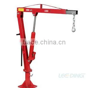 1000lb Hydraulic 360 Degree Swivel Foldable Pick up Truck Mounted Crane thumbnail-1