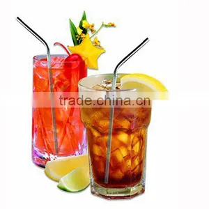 Bent Stainless Steel Long Cool Drinking Straw 4pcs/Set Curved Metal Straw thumbnail-6