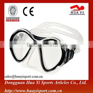 OEM Waterproof Wholesales Silicont Material Skirt Diving Masks thumbnail-4
