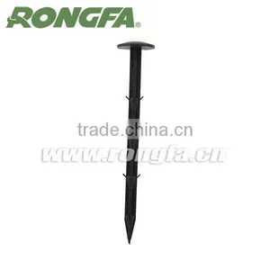 Black Color 15cm Garden Plastic Garden Ground Nails thumbnail-2
