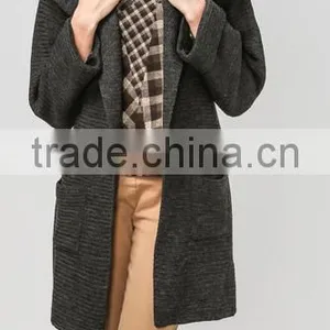 Female Fashion Sweater Cardigan Women Winter Coat thumbnail-1