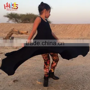 Twirling Black Modern Girls Maxi Dress Latest Jeans Tops Girl Gowns thumbnail-4