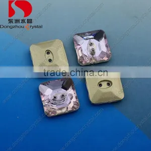 Decorative Crystal Rhinestone Glass Button thumbnail-1