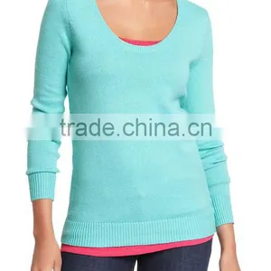 Women's Round-Neck Softest Sweaters thumbnail-1