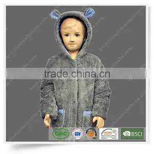 Custom Pullover Comfortable Children Baby Girls Faux Fur Coat thumbnail-1