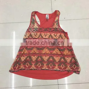 Yiwu Surplus Inventories Lace Tank Top for Women thumbnail-1