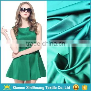 High Grade Soft Handfeel 100% Polyester Matte Satin Fabric for Dresses thumbnail-1