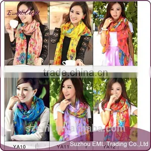 Cheap Promotion & Premium Gift Scarf in Printing Design Scarf thumbnail-4