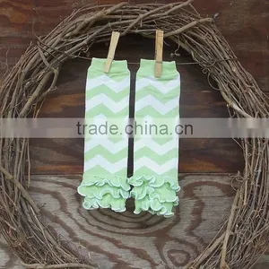 Baby Knitted Wool Leg Warmers Infant Baby Ruffle Legging Warmers thumbnail-2