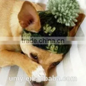 Ponpon Muffler Knit Pet Clothes For Dog Hat Dog Product thumbnail-5