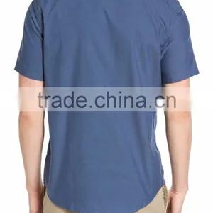 Slim-fitting Casual Man Shirt/latest Shirt Designs for Men thumbnail-2