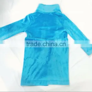 Supersoft Coral Fleece Boys and Girls Bathrobe thumbnail-3