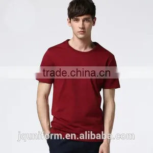 China Apparel Wholesale Men Clothing Blank High Quality Longline Tall Men's Cotton t Shirts thumbnail-3