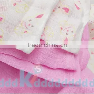 3 Groups You Can Choose ,100% Cotton Muslin Swaddle Blanket thumbnail-4